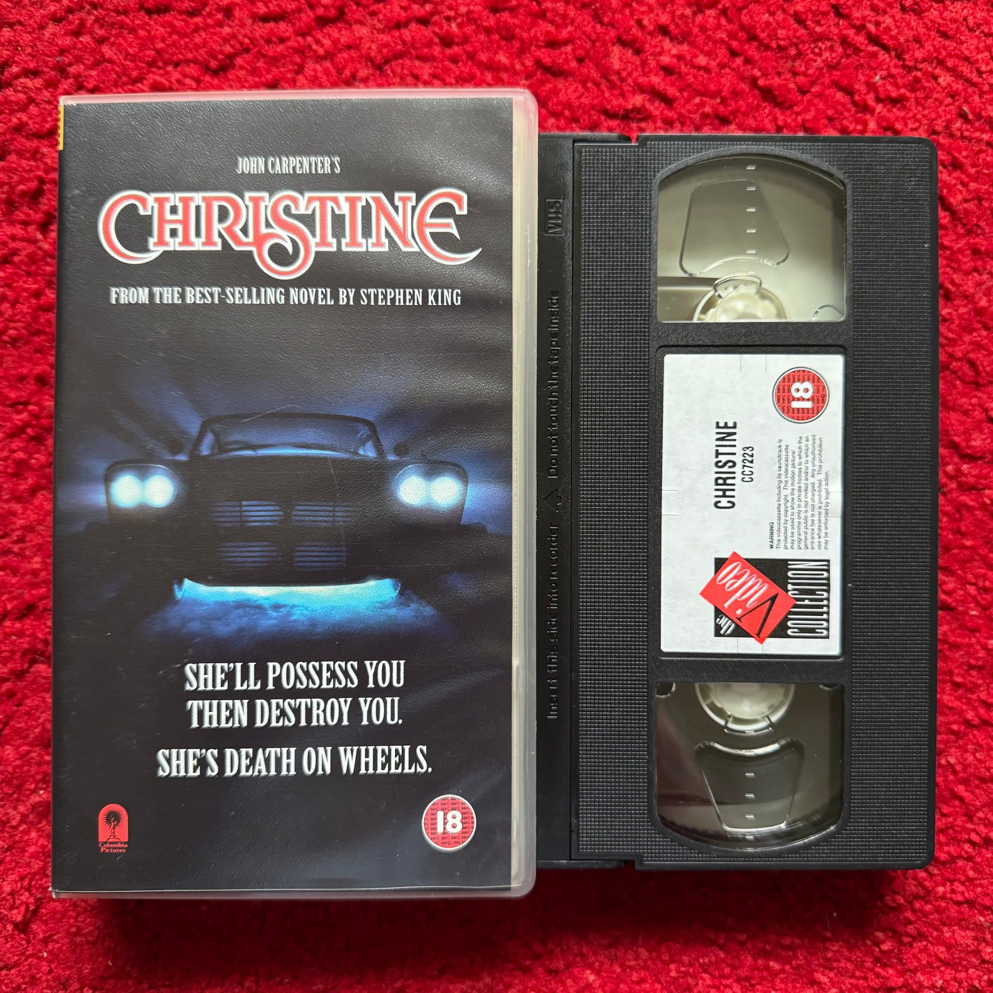 Christine VHS Video (1983) CC7223