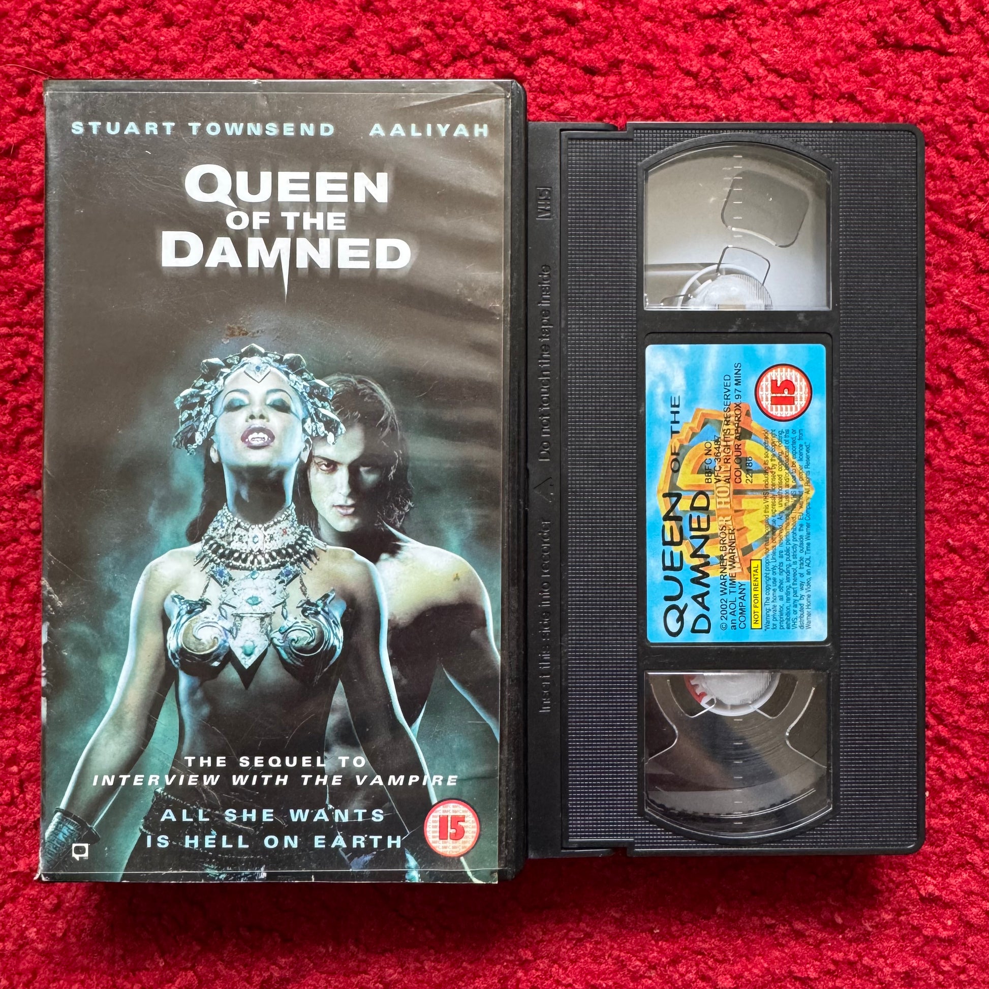 Queen Of The Damned VHS Video (2002) S022186