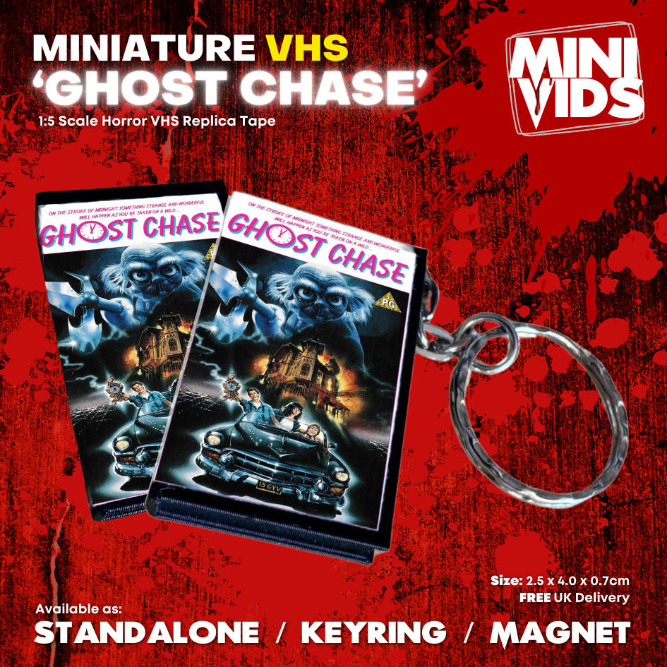 Ghost Chase 'MiniVids' Miniature Horror VHS