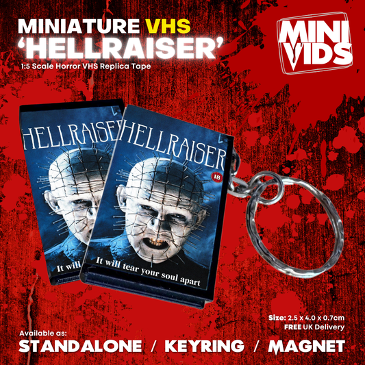 Hellraiser 'MiniVids' Miniature Horror VHS