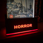 Horror VHS Video LED Light Stand Sign