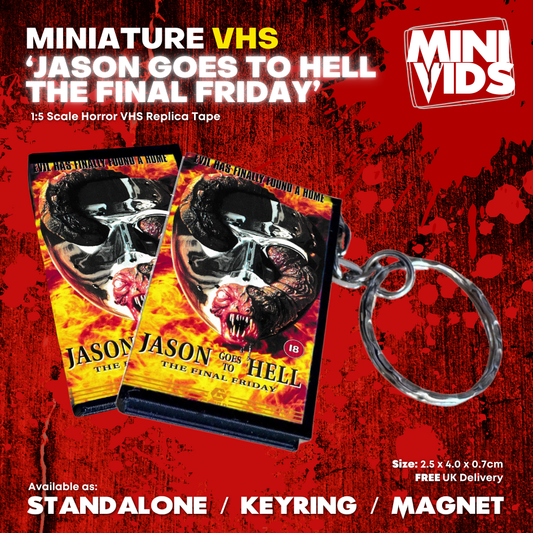 Jason Goes to Hell: The Final Friday 'MiniVids' Miniature Horror VHS