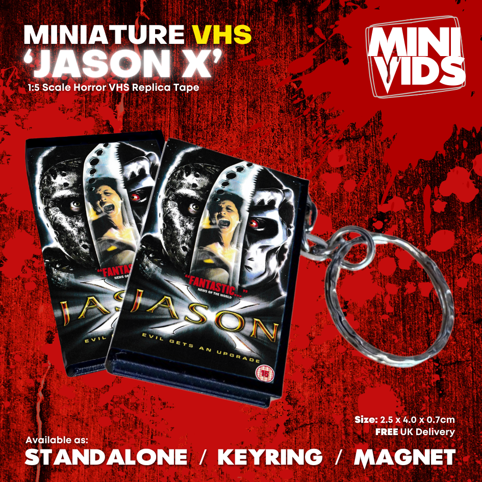 Jason X 'MiniVids' Miniature Horror VHS