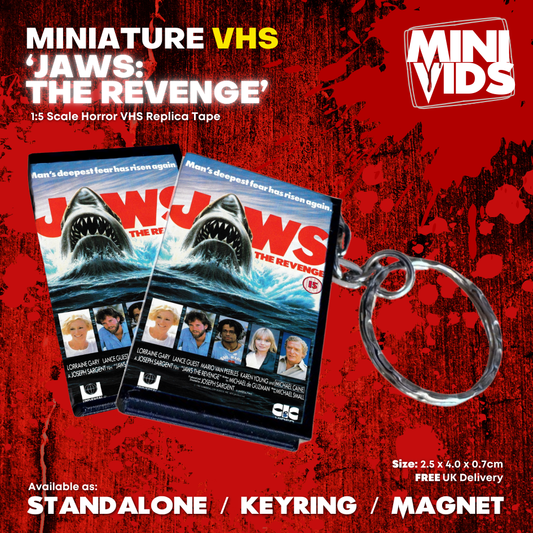 Jaws: The Revenge 'MiniVids' Miniature Horror VHS