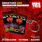 Massacre Mansion 'MiniVids' Miniature Horror VHS