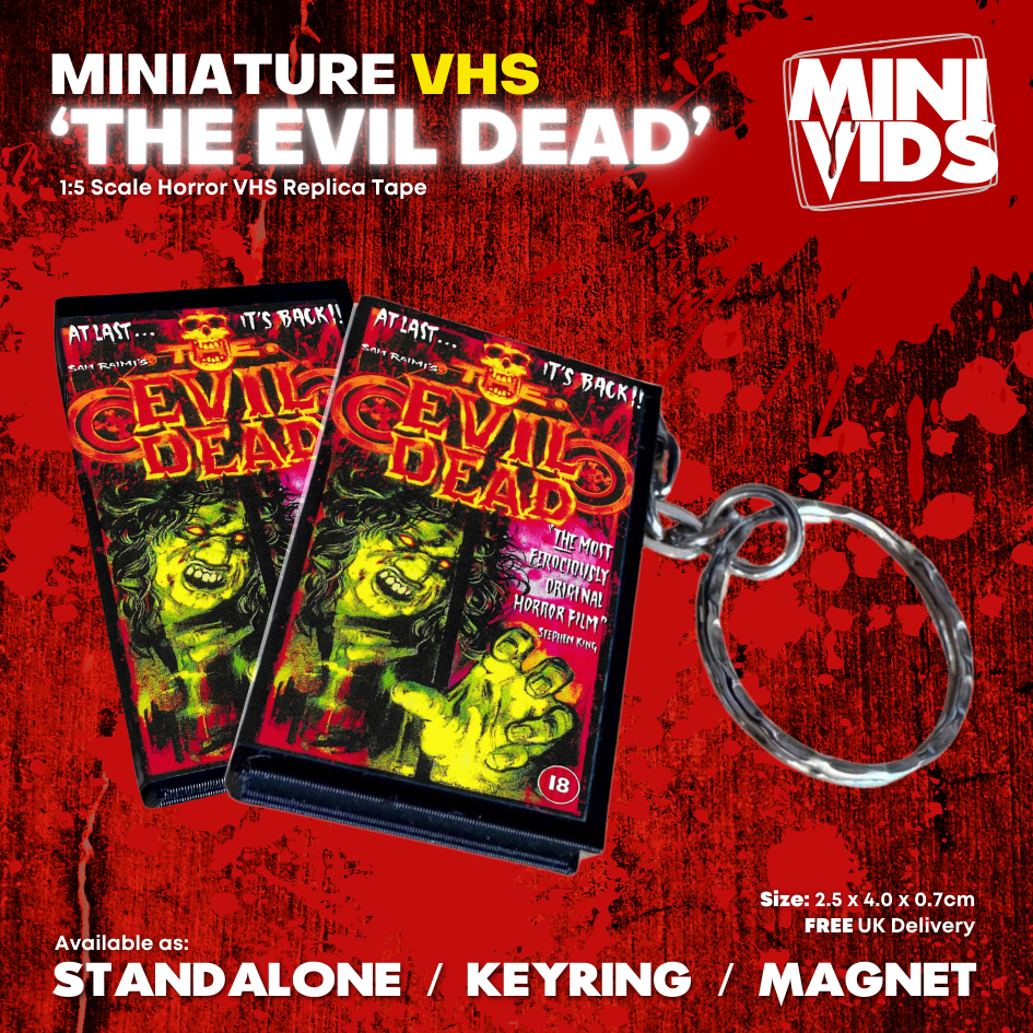 The Evil Dead 'MiniVids' Miniature Horror VHS