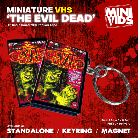 The Evil Dead 'MiniVids' Miniature Horror VHS