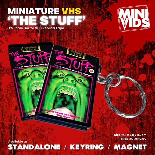 The Stuff 'MiniVids' Miniature Horror VHS