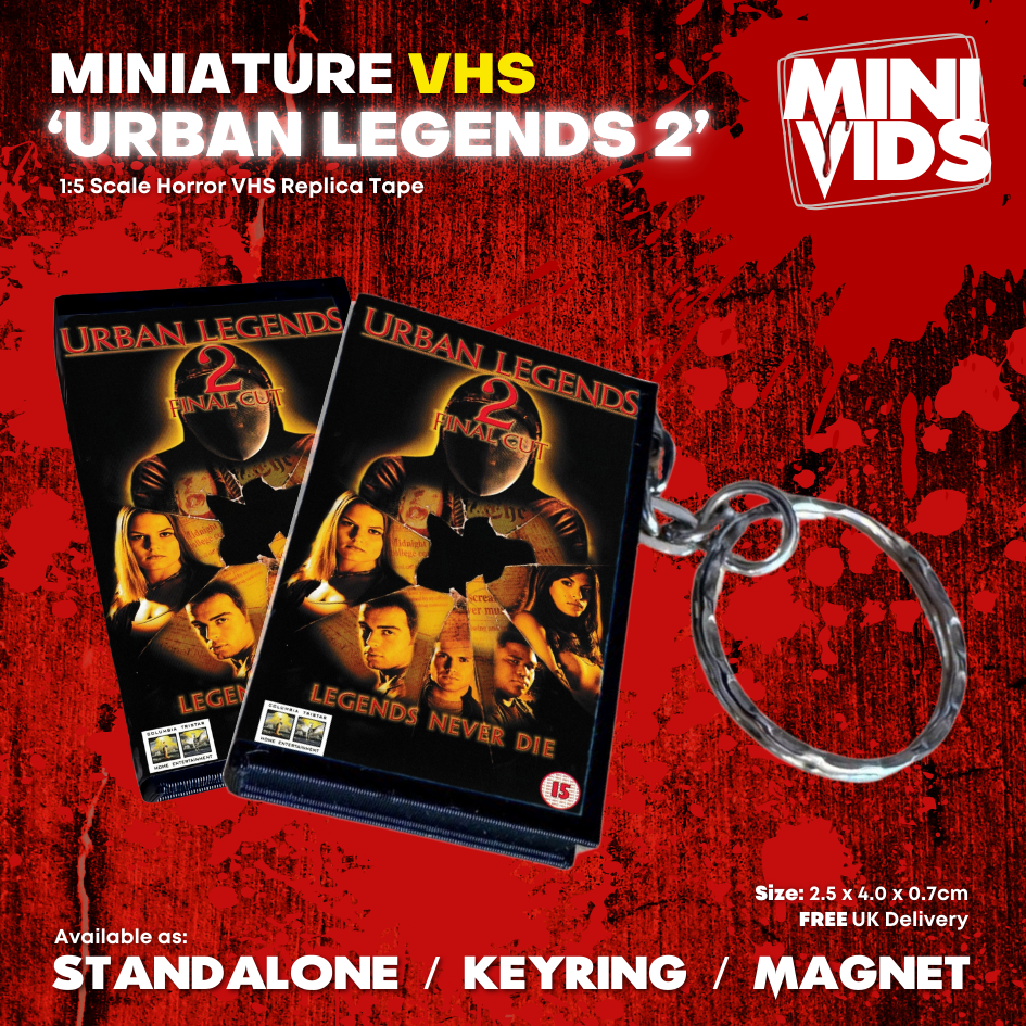 Urban Legends 2 'MiniVids' Miniature Horror VHS