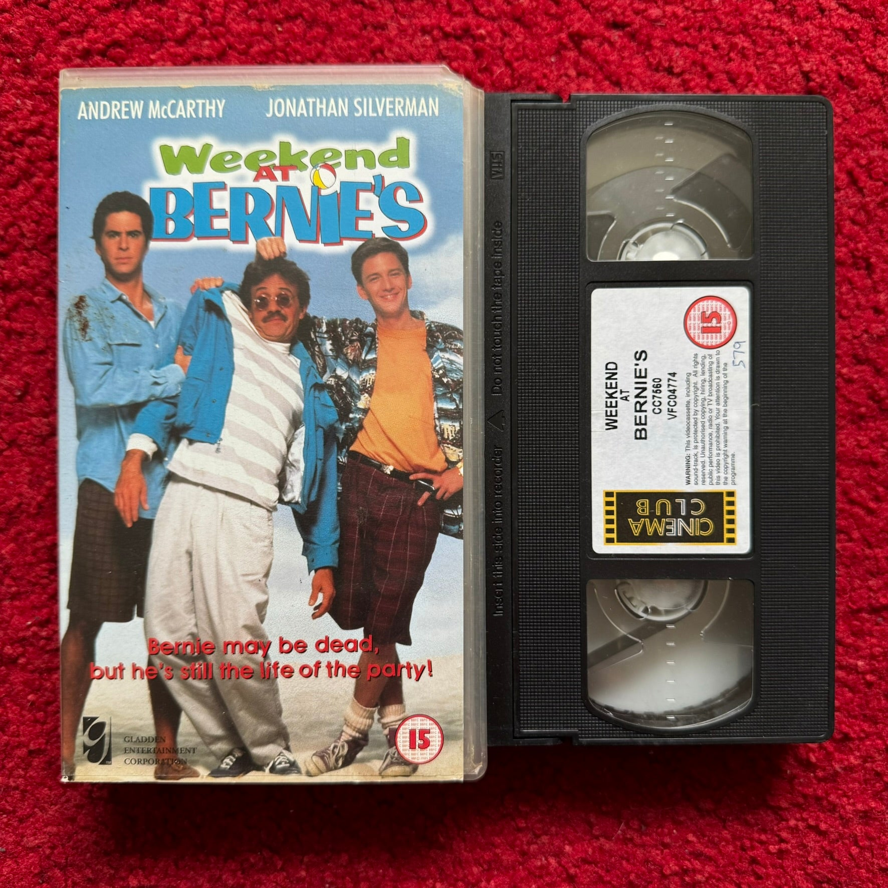 Weekend At Bernies VHS Video (1989) CC7560