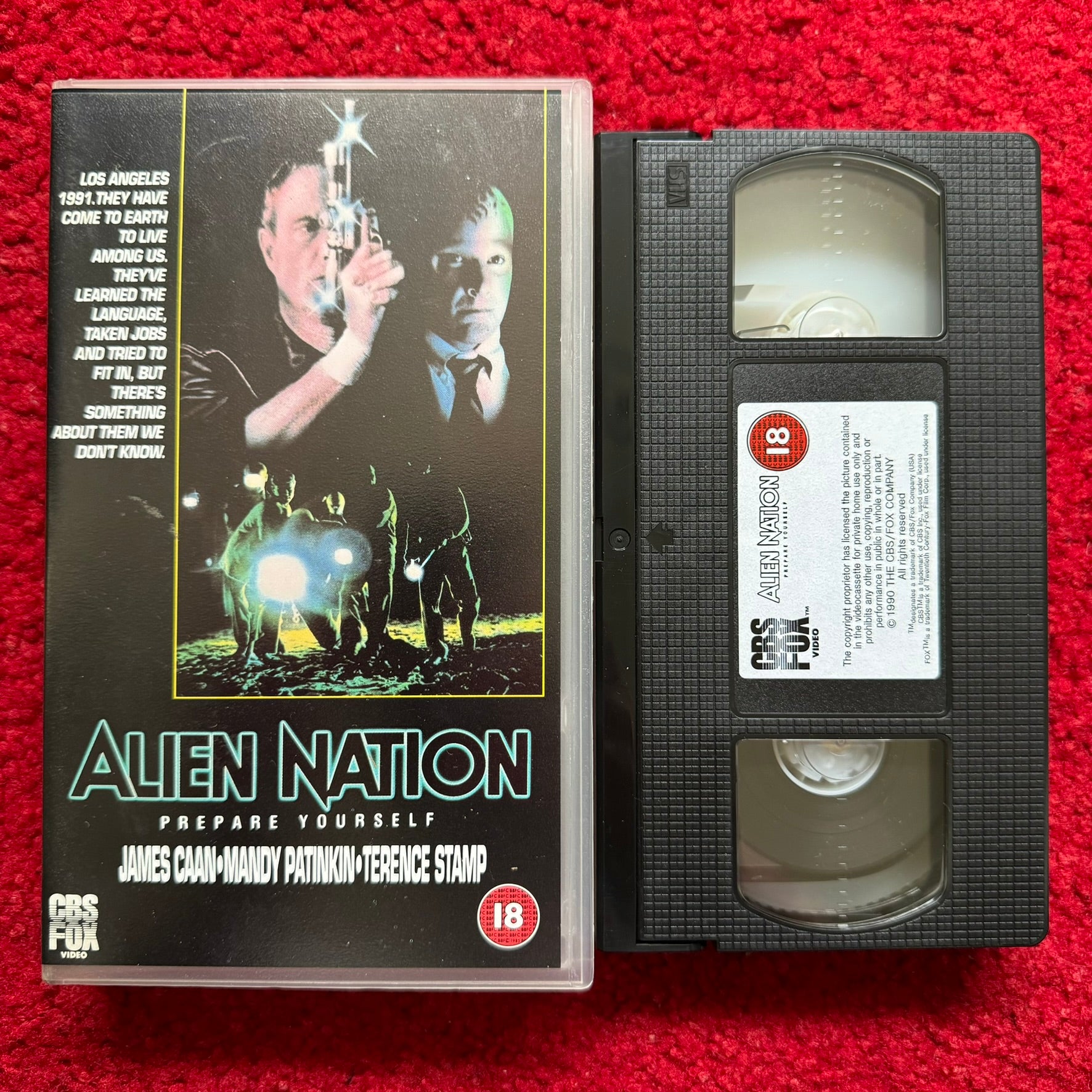 Alien Nation VHS Video (1988) 1585