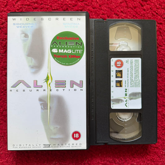 Alien: Resurrection VHS Video (1997) 0325W