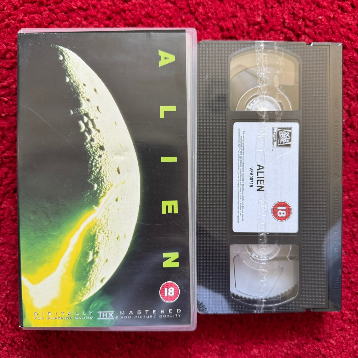 Alien VHS Video (1979) 1090CS