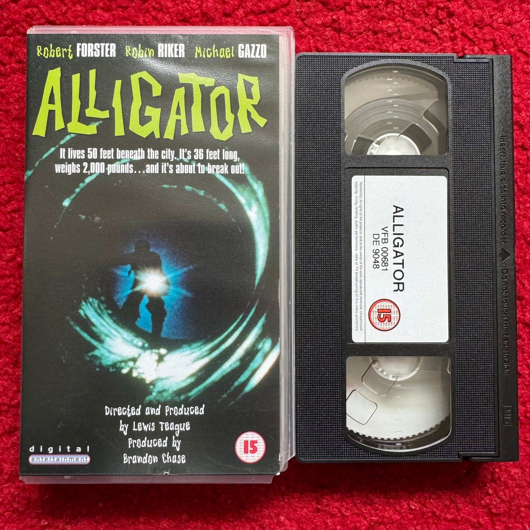 Alligator VHS Video (1980) DE9048