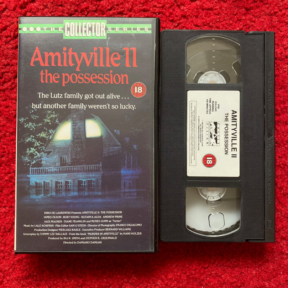 Amityville II: The Possession VHS Video (1982) CVI1344