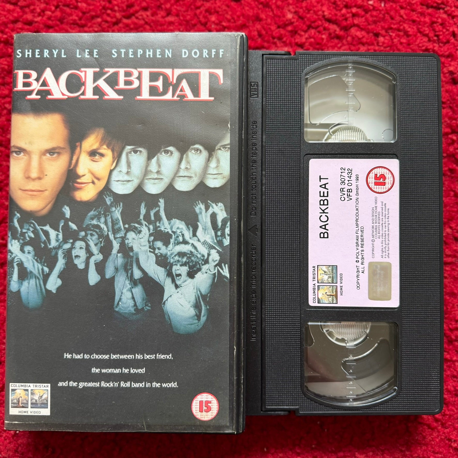 Backbeat VHS Video (1994) CVR30712