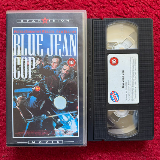 Blue Jean Cop VHS Video (1988) EUKV6025