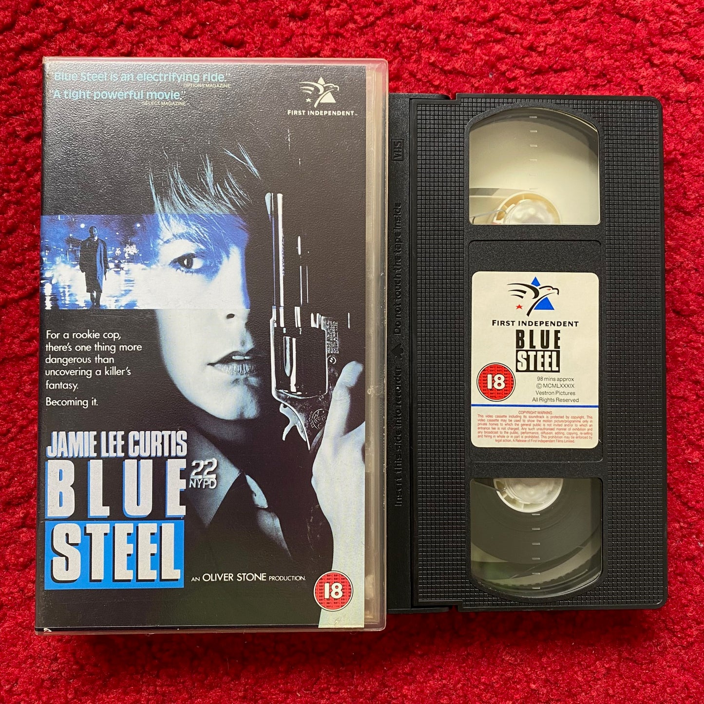 Blue Steel VHS Video (1989) VA30205