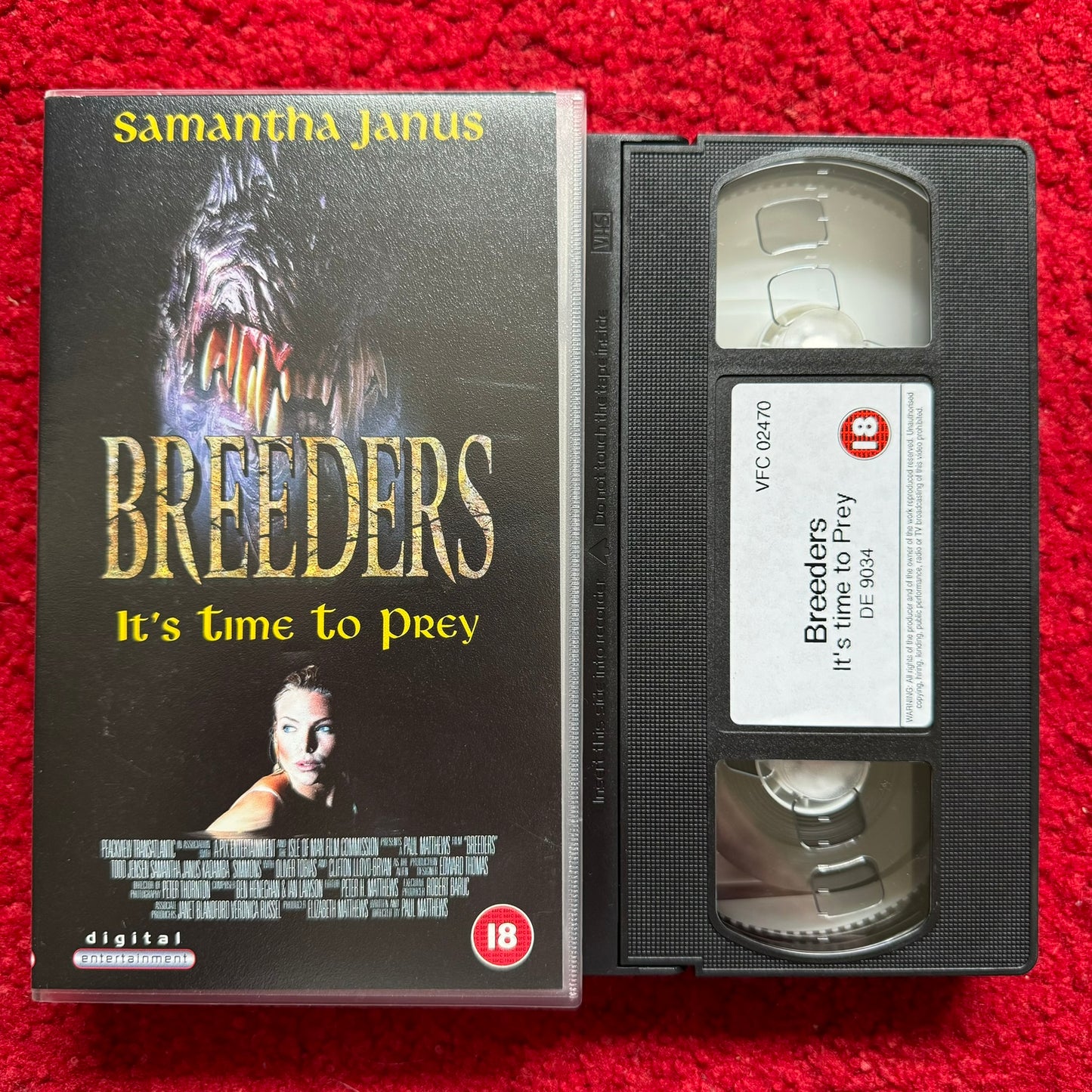 Breeders VHS Video (1996) DE9034