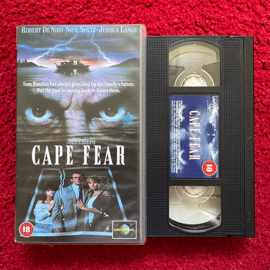 Cape Fear VHS Video (1991) VHR1557