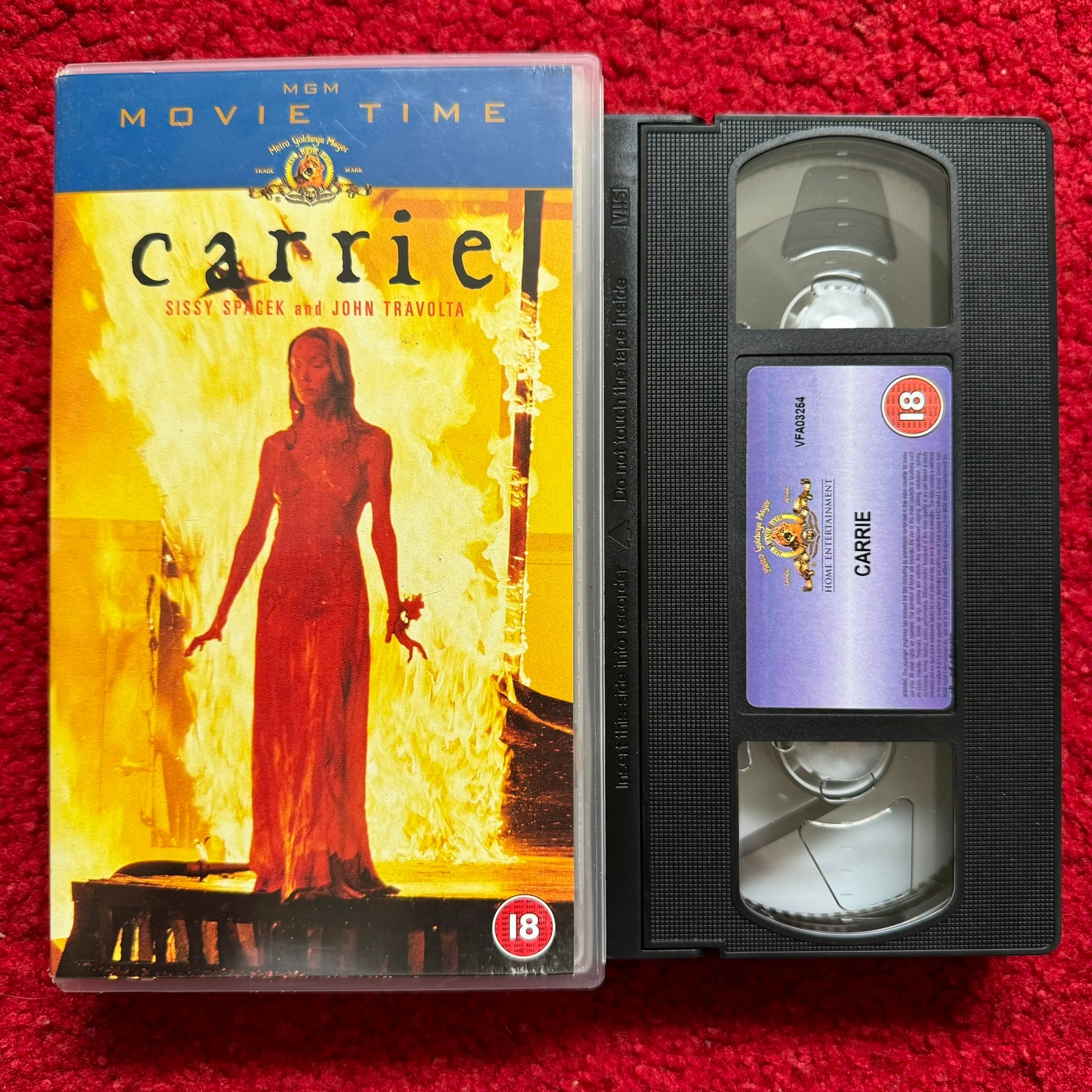 Carrie VHS Video (1976) 16149S