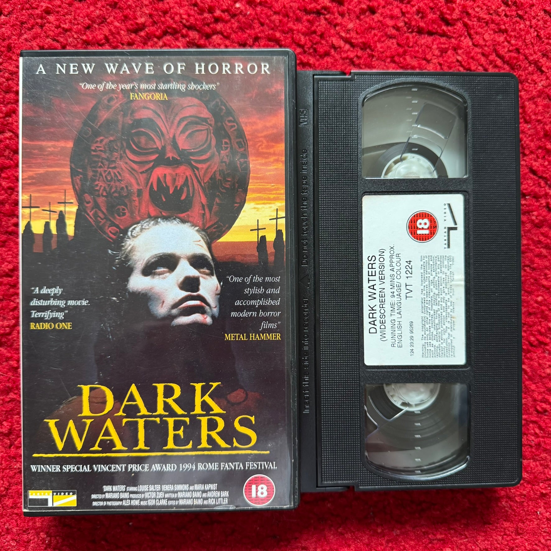 Dark Waters VHS Video (1993) TVT1224