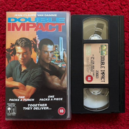 Double Impact VHS Video (1991) CVR23663