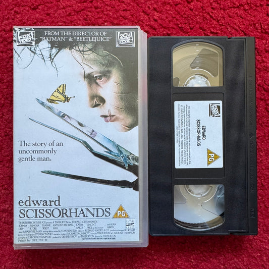 Edward Scissorhands VHS Video (1990) 1867