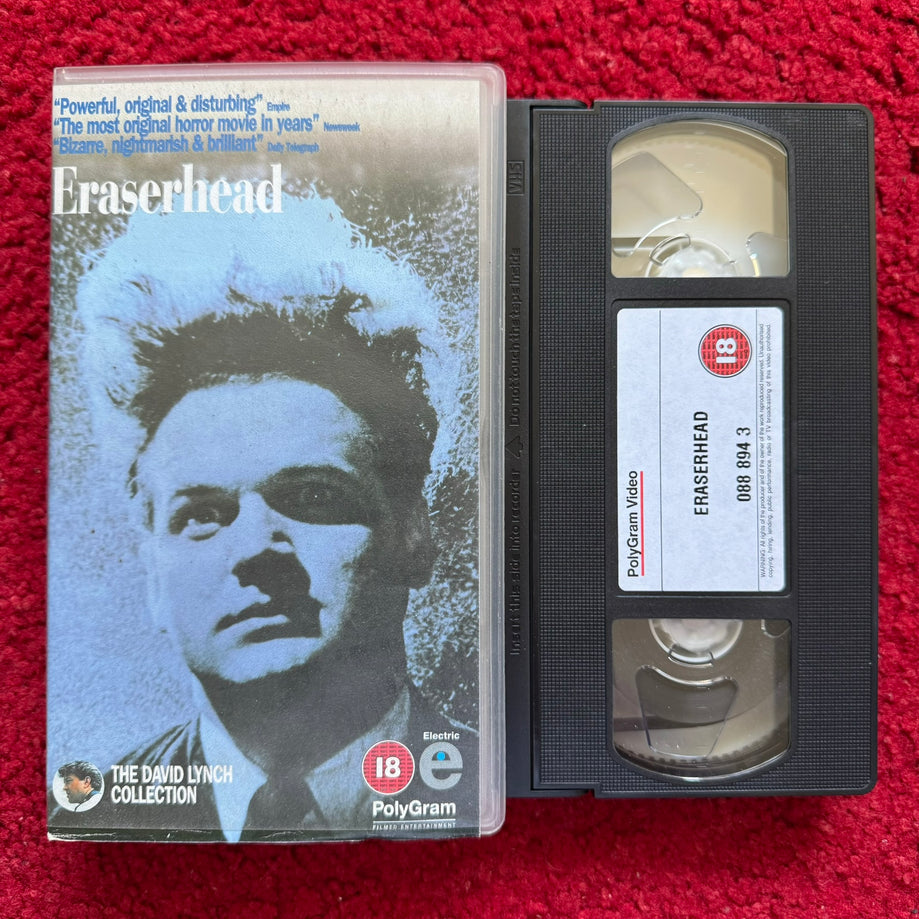 Eraserhead VHS Video (1977) 0888943