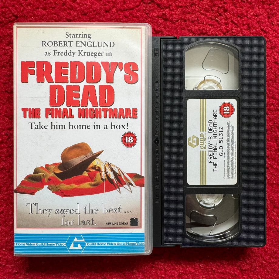 Freddy's Dead: The Final Nightmare VHS Video (1991) GLD51312