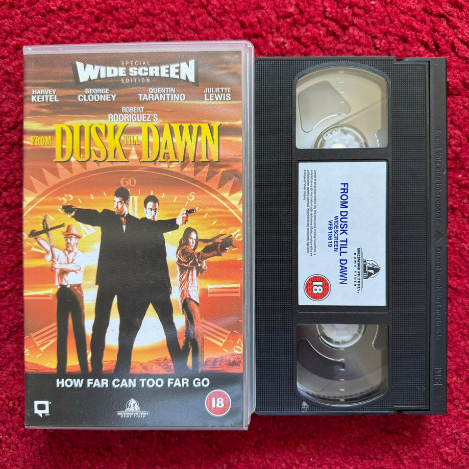 From Dusk Till Dawn Widescreen VHS Video (1996) D610061