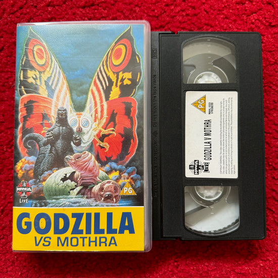 Godzilla vs Mothra VHS Video (1992) MANL1003 – Horror Stock