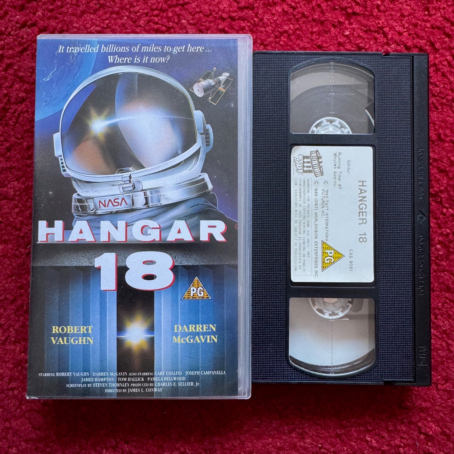 Hangar 18 VHS Video (1980) CAS9061