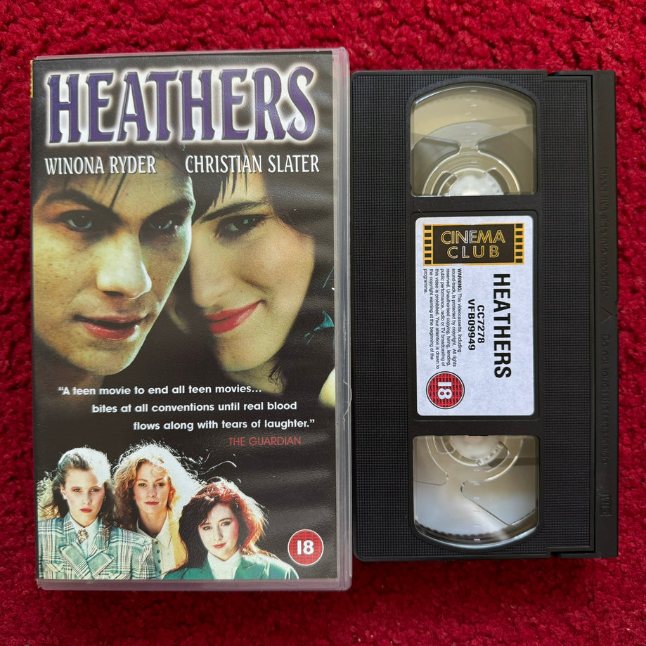 Heathers VHS Video (1989) CC7278