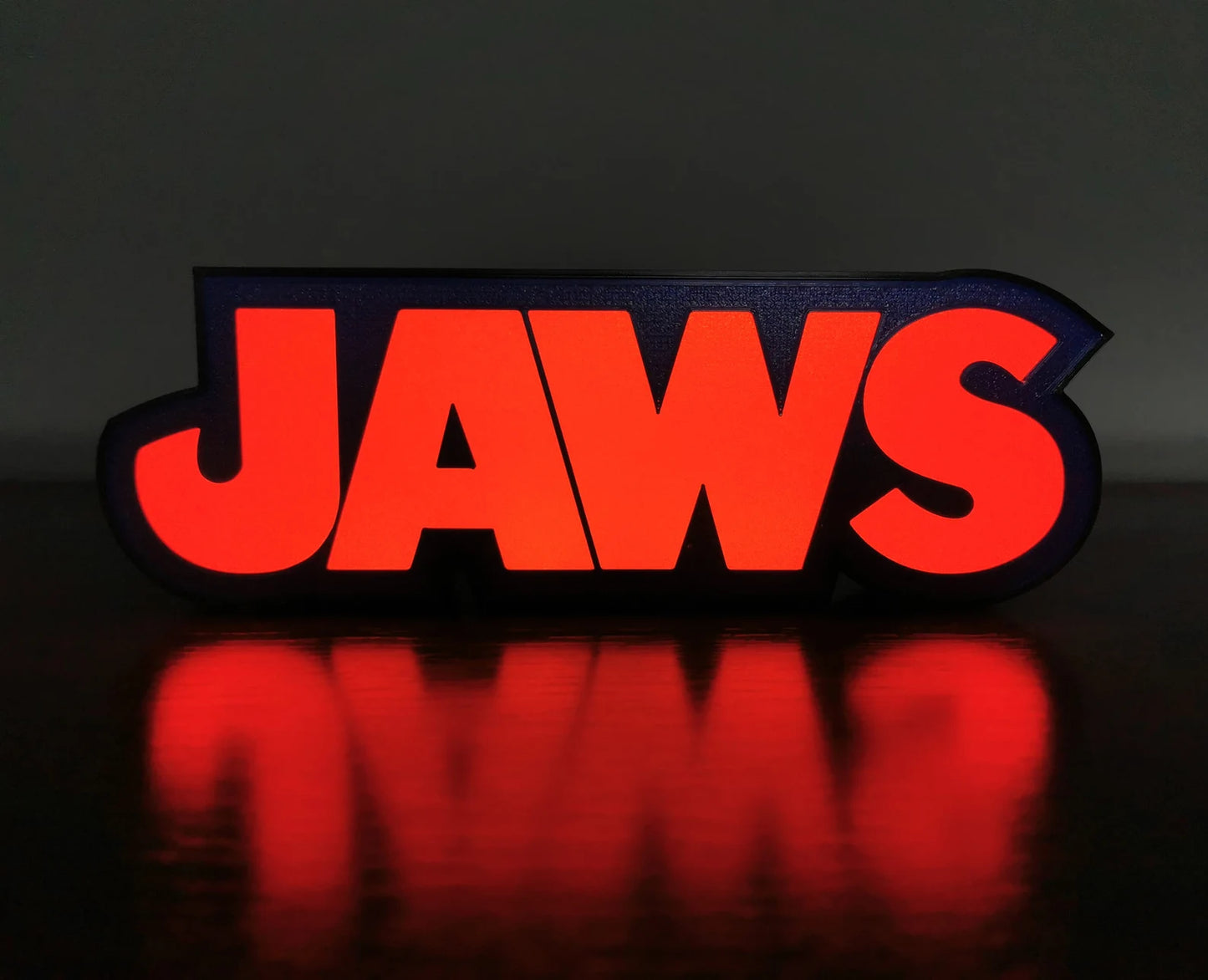 Jaws Horror Movie LED Light Sign