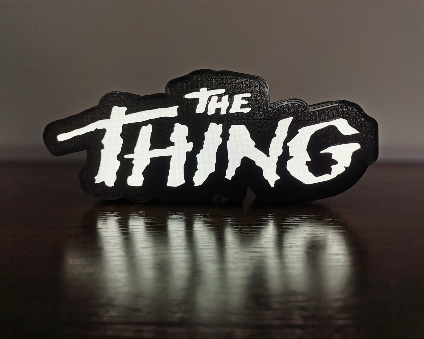 The Thing Horror Movie LED Light Sign