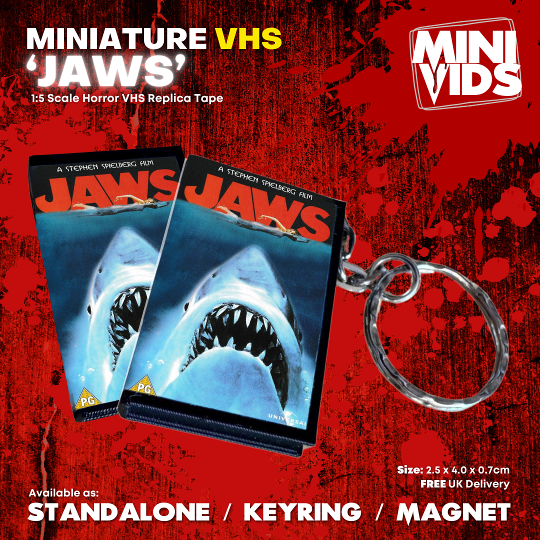 Jaws 'MiniVids' Miniature Horror VHS