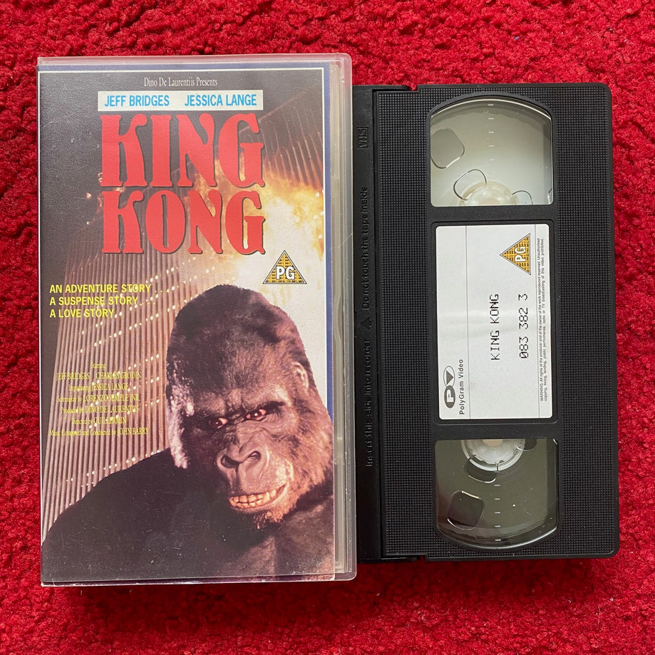 King Kong VHS Video (1976) 833823