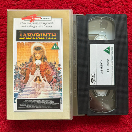 Labyrinth VHS Video (1986) LED80032