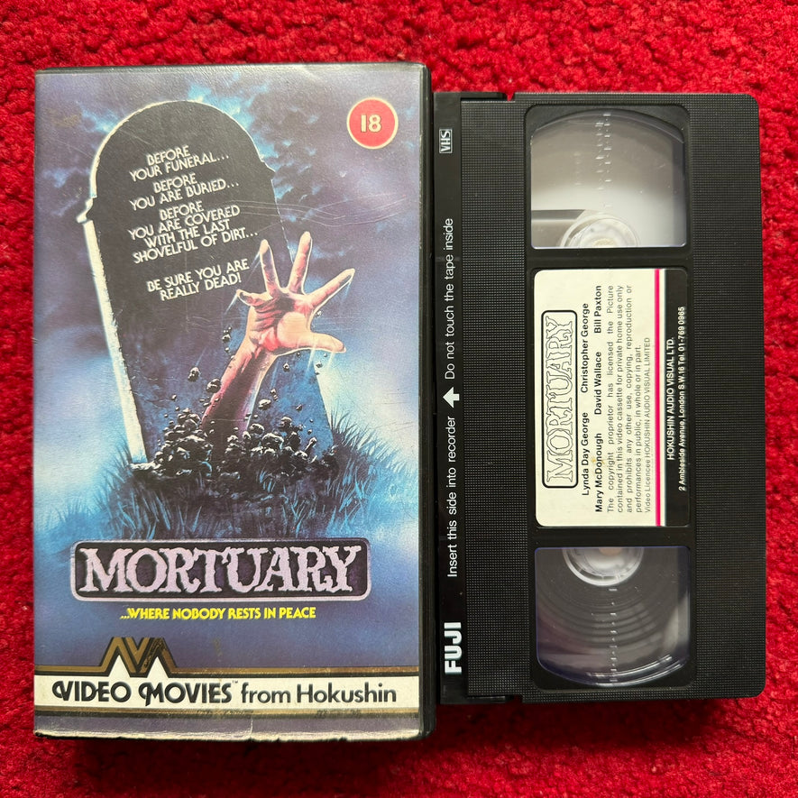 Mortuary VHS Video (1983) VM86