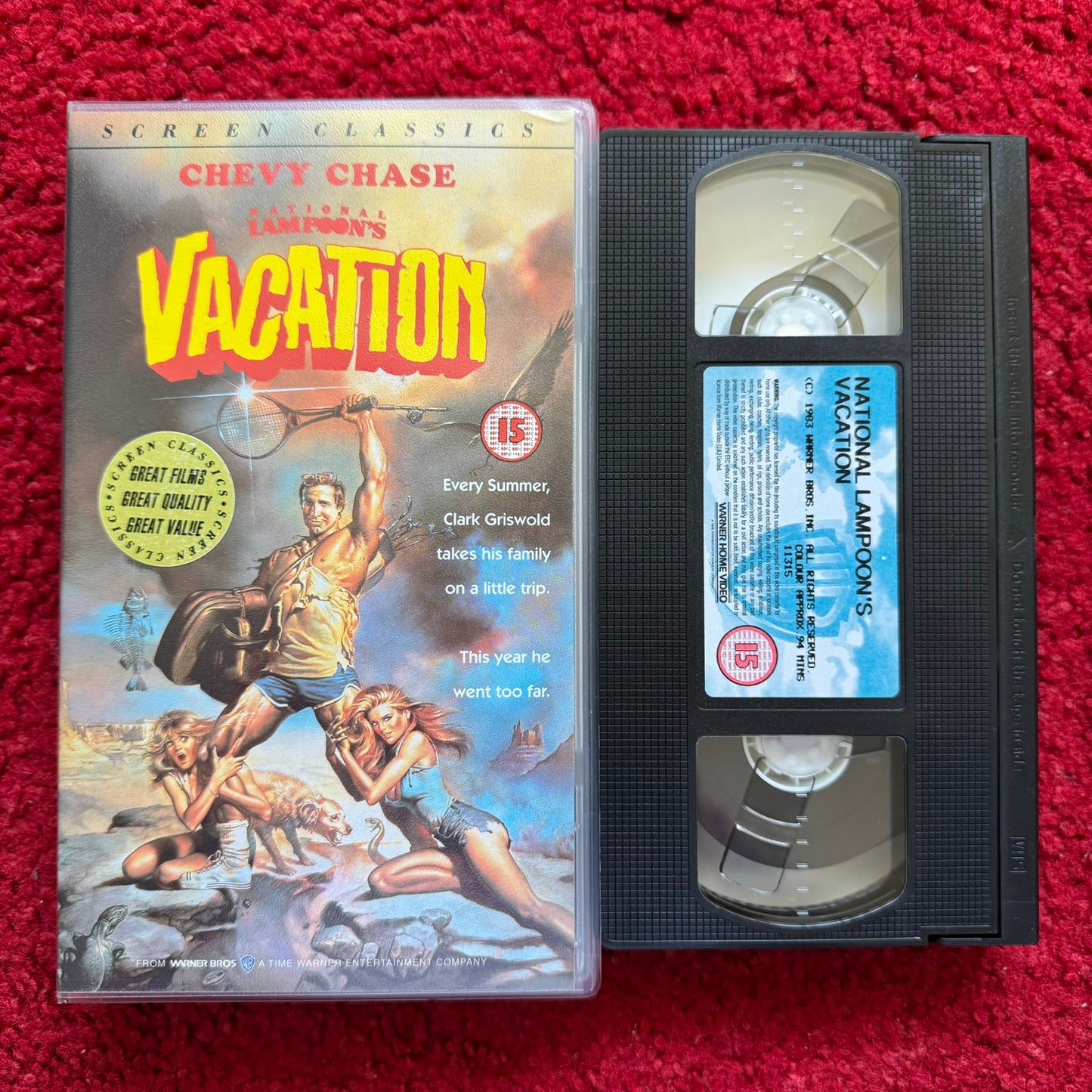 National Lampoon's Vacation VHS Video (1983) S011315