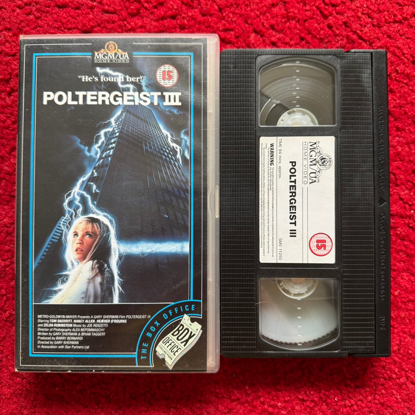 Poltergeist III VHS Video (1988) SMV11250