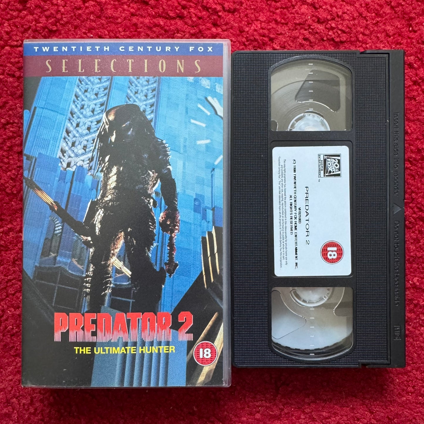 Predator 2 VHS Video (1990) 1853BD