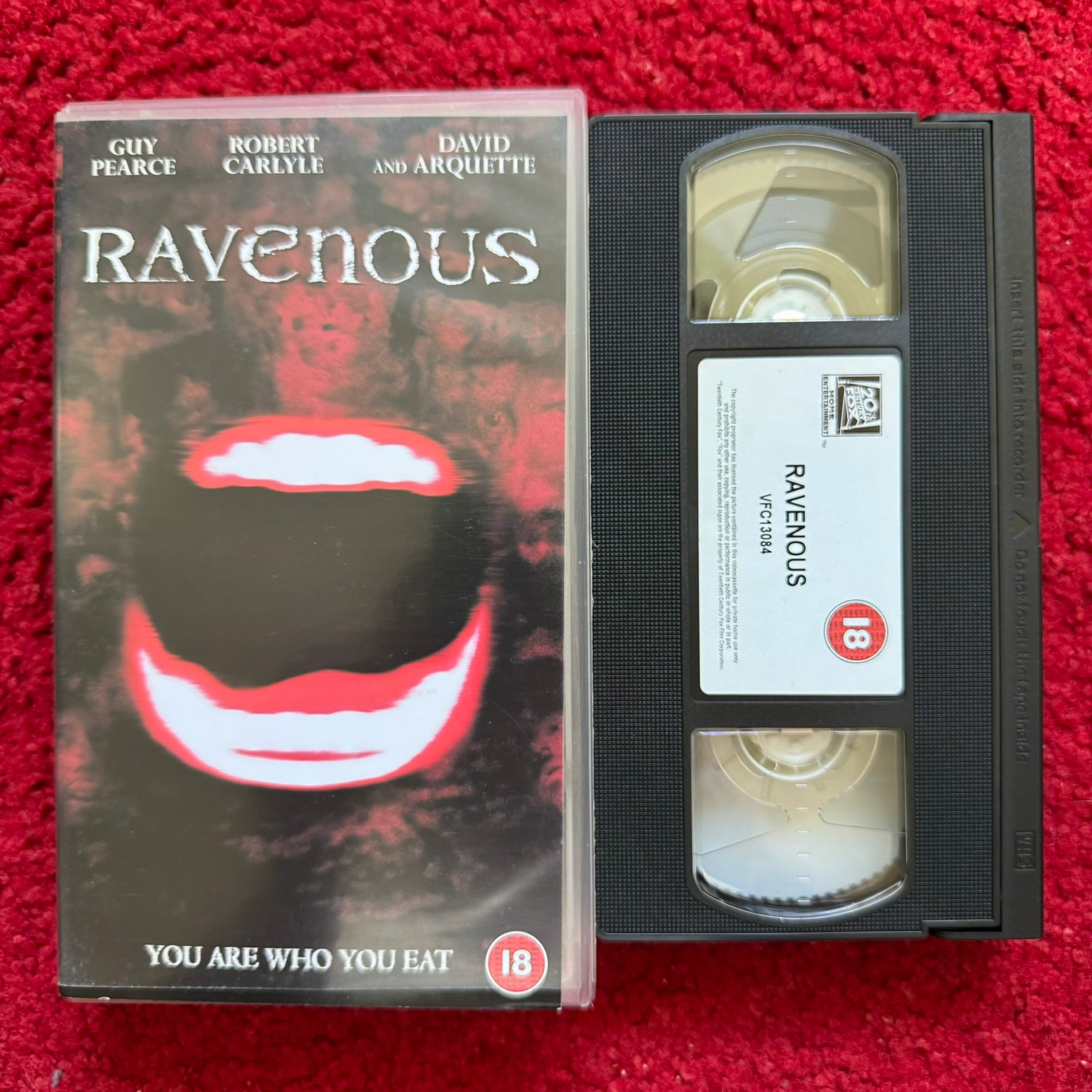 Ravenous VHS Video (1999) 00323S