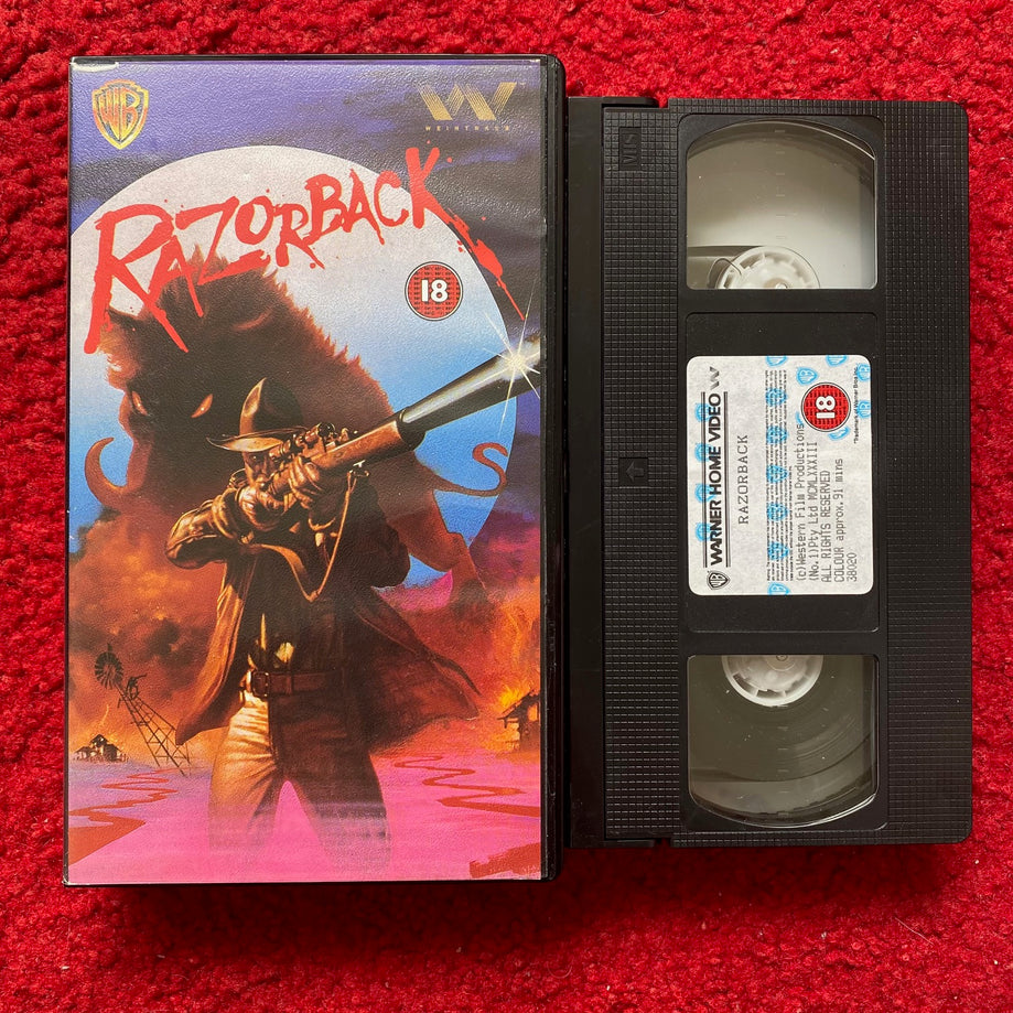 Razorback VHS Video (1984) PES38020