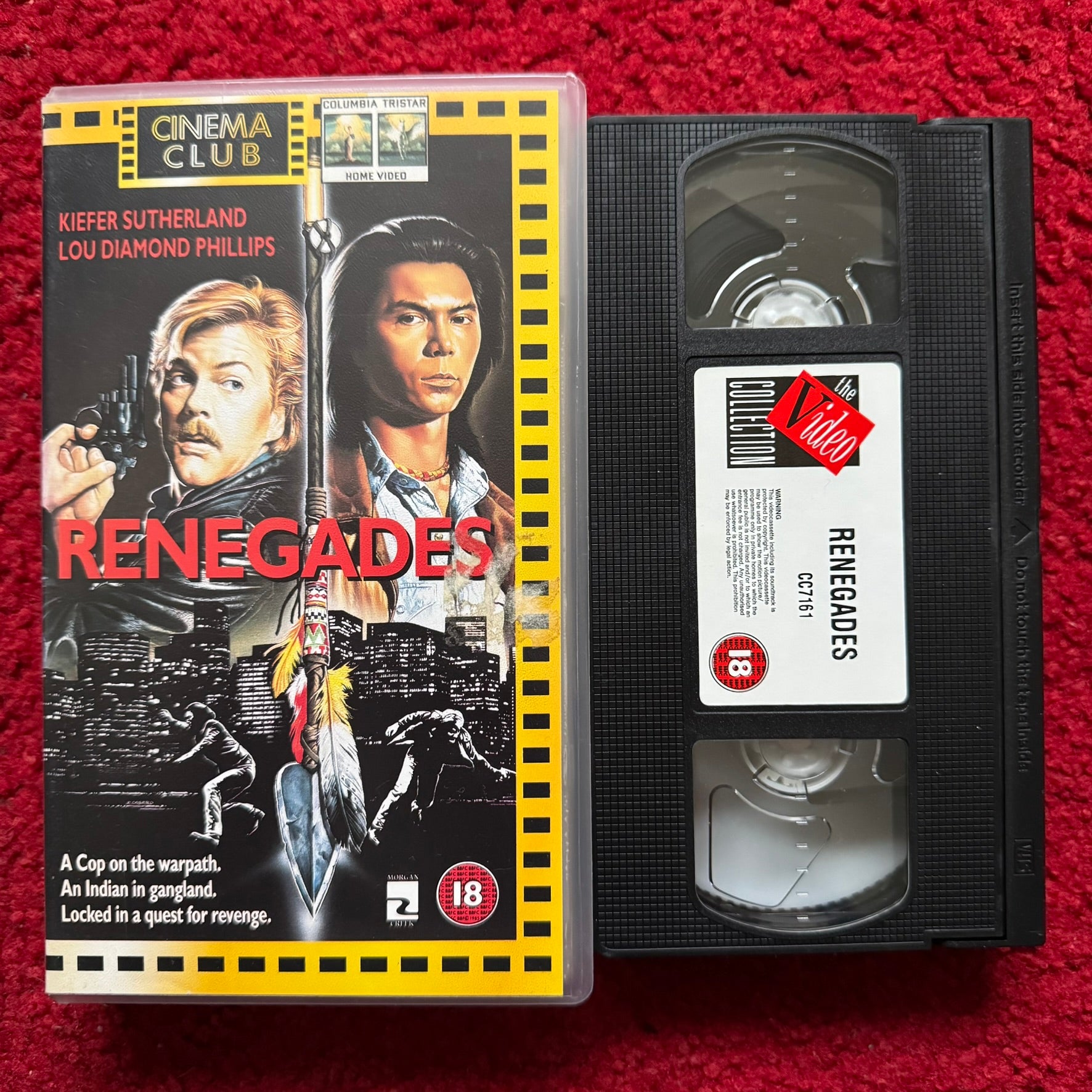 Renegades VHS Video (1989) CC7161