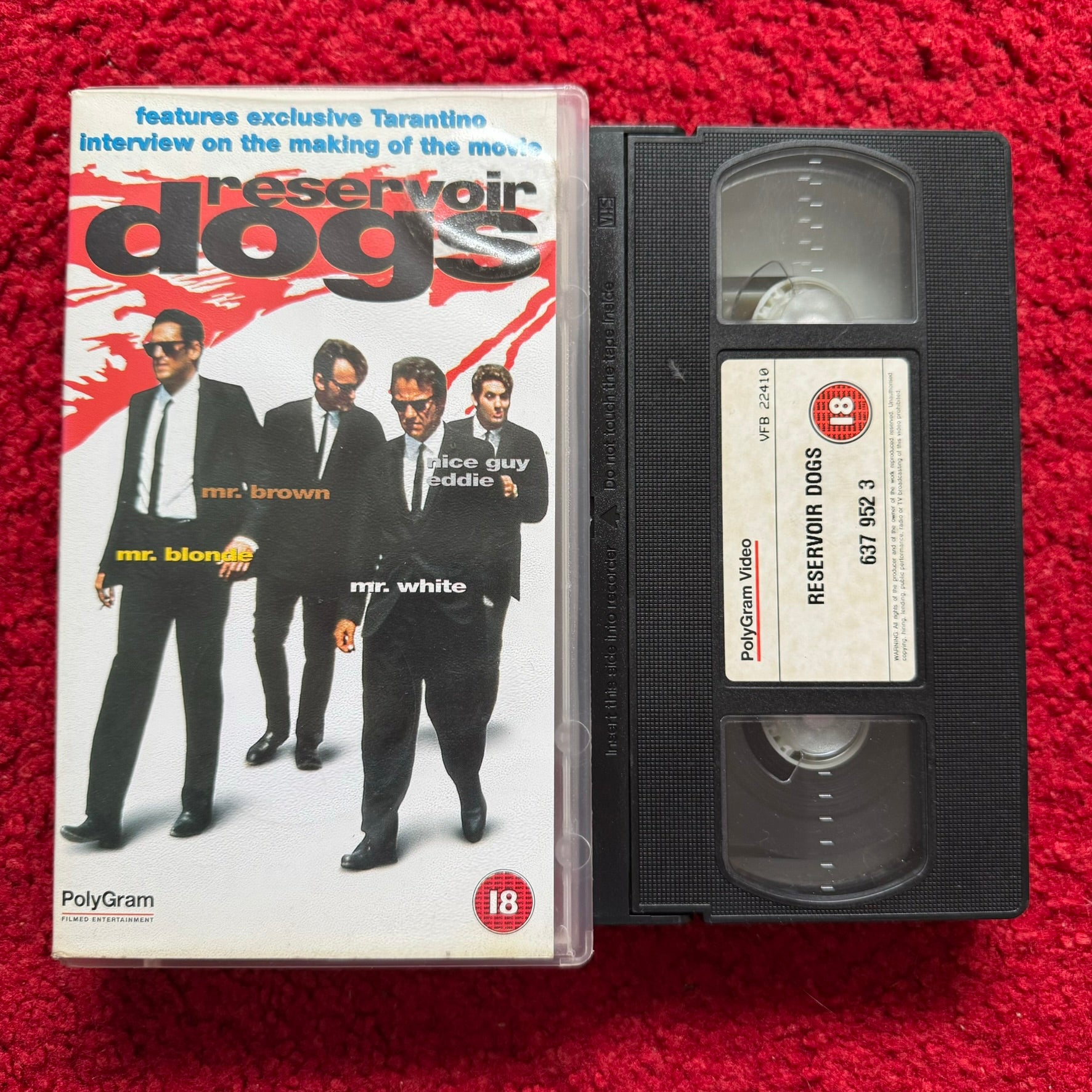 Reservoir Dogs VHS Video (1992) 6379523