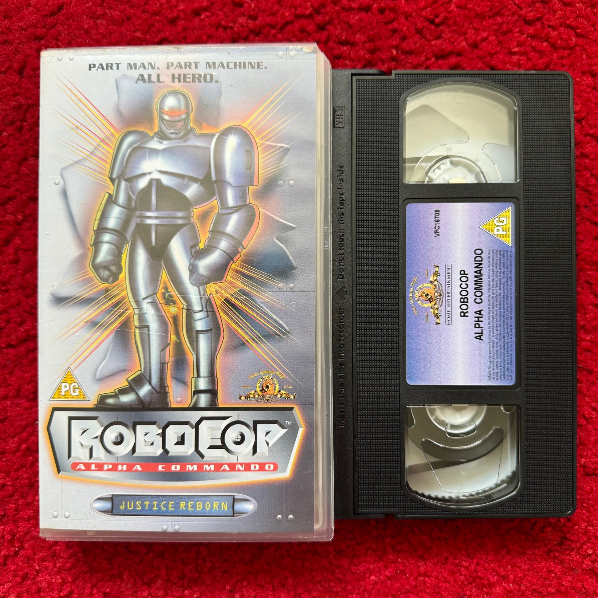 RobobCop: Alpha Command VHS Video (1998) 20404S