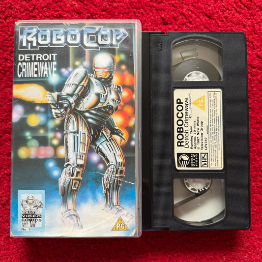 RoboCop Detroit Crimewave VHS Video (1987) LVV347