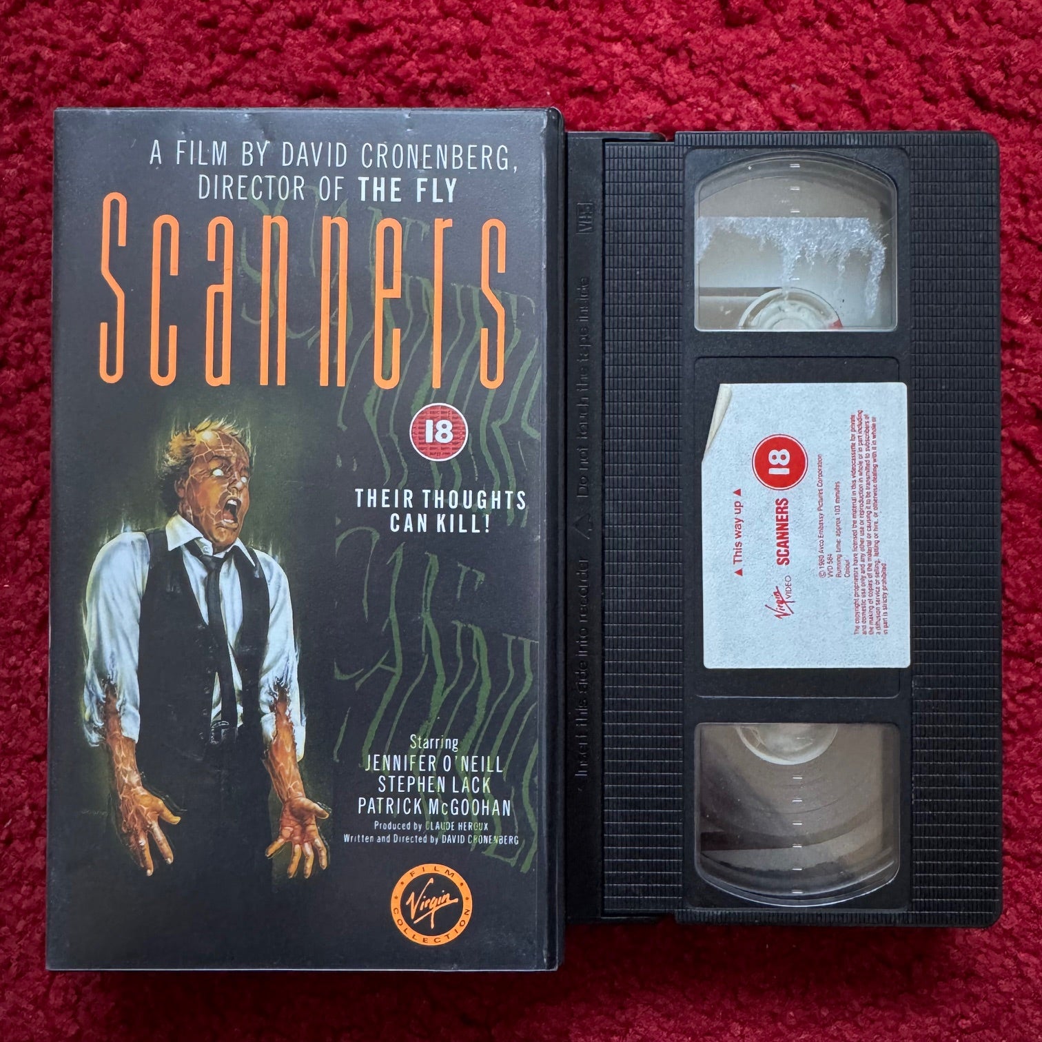 Scanners VHS Video (1981) VVD584